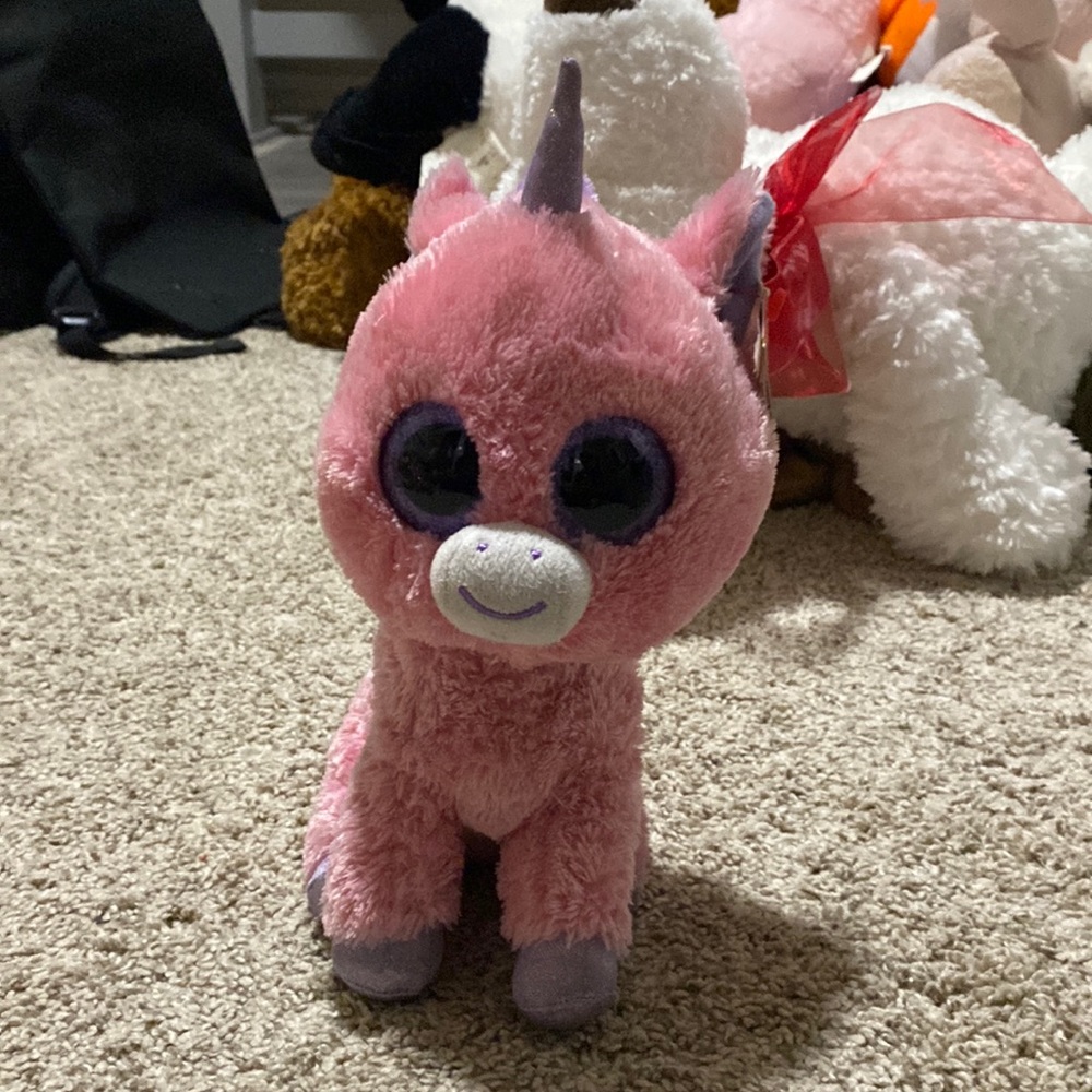 Medium Unicorn Beanie Boo